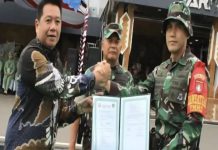 Pemkab Barito Utara Imbau Masyarakat Rawat Hasil Pembangunan TMMD