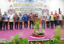 Bupati Heriyus Apresiasi Sinergi TNI dalam Acara Kenal Pamit Dandim 1013/Mtw