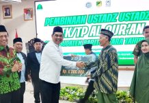 Bupati Shalahuddin Ingatkan Peran Strategis Ustadz dan Ustadzah Bina Generasi Qur’ani