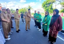 Pemkab Barito Utara Lepas Keberangkatan Ratusan Jemaah Umrah
