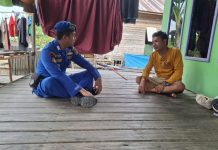 Sinergitas Polisi dengan Warga Palangkau Membuat Lingkungan Aman, Nyaman, dan Kondusif