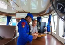 Kapal Polisi XVIII-2006 Ditpolairud Wujudkan Keamanan Berlayar di DAS Mentaya