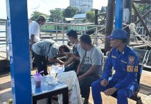 Sambang dan Silaturahmi, Ditpolairud Hilangkan Sekat Polisi dengan Masyarakat Pesisir Buntok