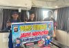 Anggota Ditpolairud Polda Kalteng Warning Bahaya Narkoba kepada Awak Kapal di DAS Barito