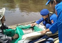 Polisi RW Ditpolairud Polda Kalteng Jaminan Kamtibmas Wilayah Pesisir Kondusif