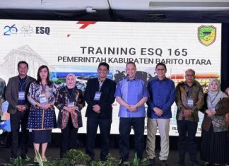 Pejabat Barito Utara Ikut Training ESQ, Bupati Shalahuddin Bertekad Cetak SDM Tangguh dan Berkualitas