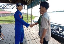 Cegah Kecelakaan di Perairan, Ditpolairud Ingatkan Masyarakat DAS Kapuas Soal Cuaca Ekstrem 