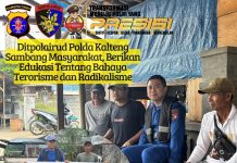Ditpolairud Polda Kalteng Sampaikan dan Realisasikan Pesan Kapolda kepada Masyarakat DAS Barito