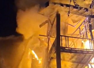 Kebakaran di Muara Teweh, Dua Rumah dan Dua Sepeda Motor Hangus Dilalap Api