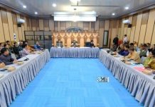 Bupati Heriyus Pimpin Monev Pembangunan dan Proyek Strategis Murung Raya