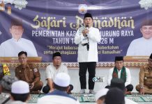 Wabup Rahmanto Sampaikan Program Prioritas Saat Safari Ramadan di Laung Tuhup