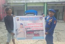 Ditpolairud Polda Kalteng Sambangi Masyarakat, Peringatkan Bahaya Terorisme dan Radikalisme