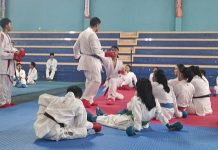 Batara Training Camp, Peraih Emas SEA Games Kamboja Sandy Firmansyah Bimbing Karateka Barito Utara