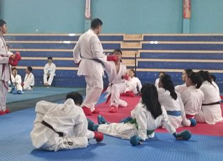 Batara Training Camp, Peraih Emas SEA Games Kamboja Sandy Firmansyah Bimbing Karateka Barito Utara