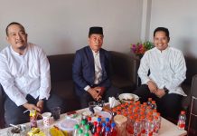 Pererat Silaturahmi, Imanudin Hadiri Open House Ketua DPRD Mura