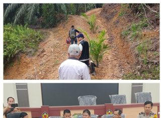 Sengketa Lahan Milik Mantan Anggota DPRD Barito Utara Vs PT MPG, Para Pihak Sepakat Cek Lapangan