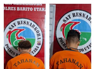 Polisi Tangkap Dua Pengedar Sabu Bersama Barbuk 12,86 Gram di Sikui, Barito Utara