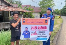 Polmas Ditpolairud Polda Kalteng Cegah Potensi Jalan Masuk Narkoba di DAS Seruyan