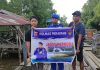 Cegah Narkoba, Ditpolairud Polda Kalteng Sampaikan Ini kepada Warga DAS Kumai