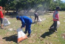 Ciptakan Lingkungan Bersih dan Sehat, Ditpolairud Bersihkan Sampah di Pantai Kempeng Pegatan