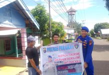 Ditpolairud Polda Kalteng Peringatkan Masyarakat DAS Seruyan, Bahaya Terorisme dan Radikalisme