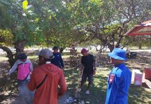 Ditpolairud Polda Kalteng Warning Bahaya Narkoba kepada Warga Pegatan Hilir