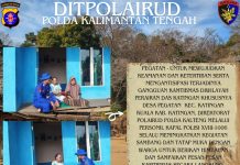 Polisi RW Ditpolairud Polda Kalteng Bangun Sinergitas Kamtibmas dengan Warga Pegatan