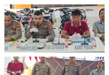 Polres Barito Utara Bongkar 21 Kasus Kejahatan Jalanan, Tetapkan 30 Tersangka, Periode Januari-Mei 2026