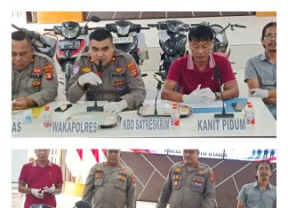 Polres Barito Utara Bongkar 21 Kasus Kejahatan Jalanan, Tetapkan 30 Tersangka, Periode Januari-Mei 2026