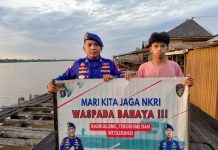 Patroli Dialogis Ditpolairud Perkuat Sinergi dengan Masyarakat Pesisir DAS Kahayan Bahaur 