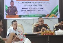Bertemu Insan Pers, Kajari Barito Utara R Firmansyah Ungkap 3 Hal ini