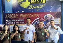 Kejari Barito Utara Bersama Bagian Hukum Setda Gaungkan Bijak Bermedsos