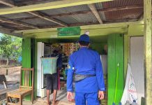 Sambang Humanis, Personel Ditpolairud Jaga Kamtibmas Kampung Keramat DAS Katingan