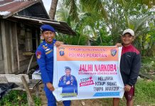 Ditpolairud Polda Kalteng Cegah Prmyebaran Narkoba di DAS Seruyan
