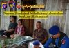 Personel Ditpolarud Polda Kalteng Sambangi dan Silaturahmi dengan Warga Buntok Seberang