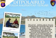 Ditpolairud Polda Kalteng dan Masyarakat DAS Katingan Kerja Sama Melawan Narkoba