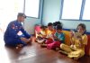 Hari Libur, Anak-Anak Desa Palangkau Lama Belajar di Perpustakaan Ditpolairud