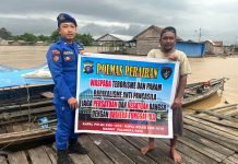 Ditpolairud Polda Kalteng Edukasi Masyarakat DAS Kahayan Cara Tangkal Terorisme dan Radikalisme