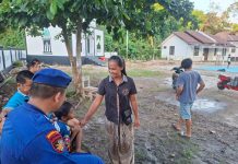 Ditpolairud Marnit Muara Teweh Persuasi Masyarakat DAS Barito Perangi Narkoba