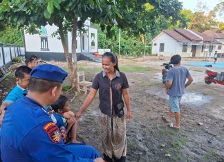 Ditpolairud Marnit Muara Teweh Persuasi Masyarakat DAS Barito Perangi Narkoba