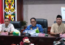 Heriyus Pimpin Rapat Pemantapan MTQ KORPRI VIII Tingkat Kalteng