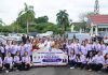 Heriyus Lepas Kontingen Murung Raya ke Pesparawi Nasional XIV di Manokwari
