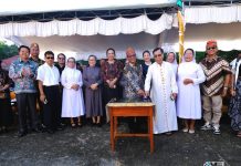 Heriyus Resmikan Biara Elioteria, Perkuat Pelayanan Rohani di Murung Raya