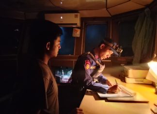 Pastikan Alur Pelayaran Aman dan Kondusif, Ditpolairud Masifkan Patroli di DAS Kahayan 