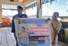 Ditpolairud Polda Kalteng Sambangi Masyarakat, Terus Ingatkan Bahaya Terorisme dan Radikalisme