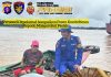 Sambangi Masyarakat, Personel Ditpolairud Sampaikan Pesan Kamtibmas di Pesisir Buntok Seberang
