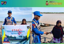 Ditpolairud Polda Kalteng Luncurkan Mitigasi Narkoba, Edukasi Masyarakat Perairan 