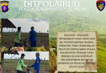 Ditpolairud Sambangi, Gali Informasi, dan Antisipasi Segala Bentuk Gangguan Kamtibmas di DAS Katingan