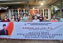 Rumiadi Komitmen Perjuangkan Aspirasi Masyarakat Tumbang Baloi Melalui Reses DPRD