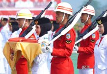61 Paskibra Murung Raya Tampil Penuh Tanggung Jawab